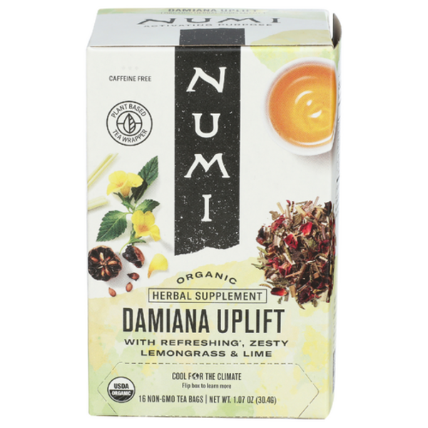 Numi Organic Damiana Uplift Herbal Supplement