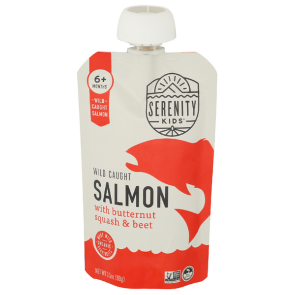 Serenity Kids Wild Caught Salmon with Organic Butternut Squash & Beet