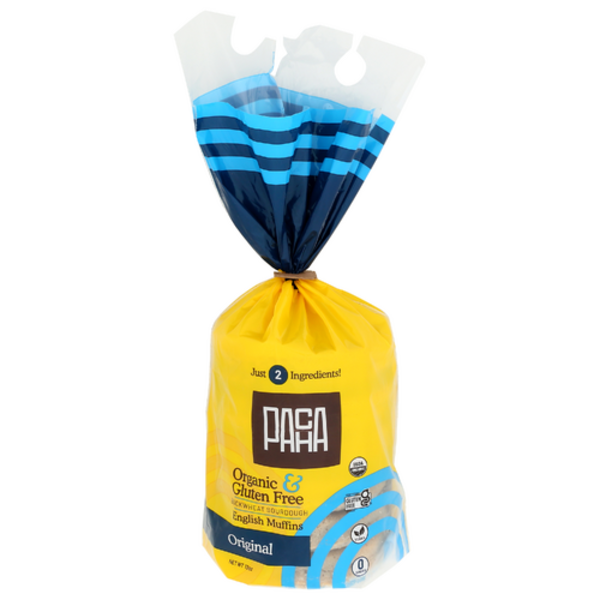 Pacha Bread Organic Original Buckwheat Sourdough English Muffins