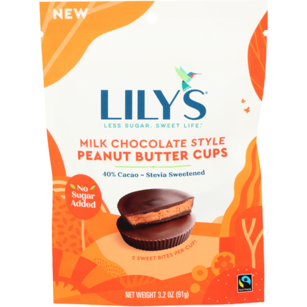 Lily's Sweets Milk Chocolate Peanut Butter Cups