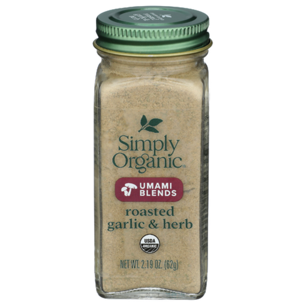 Simply Organic Organic Roasted Garlic & Herb Umami Blends