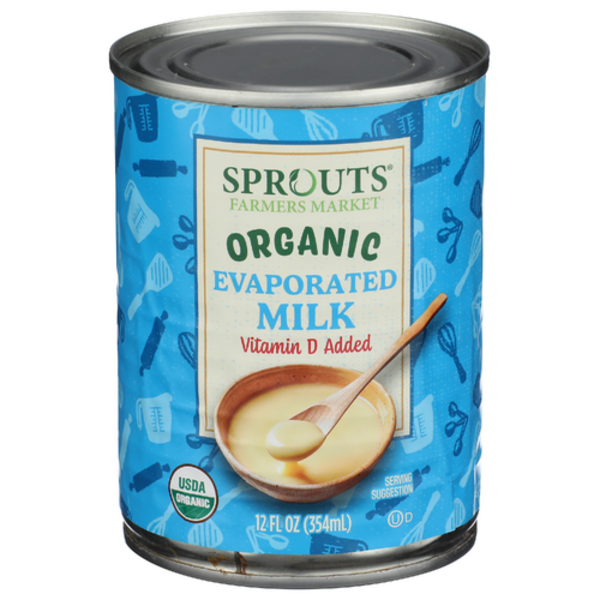 Sprouts Organic Evaporated Milk