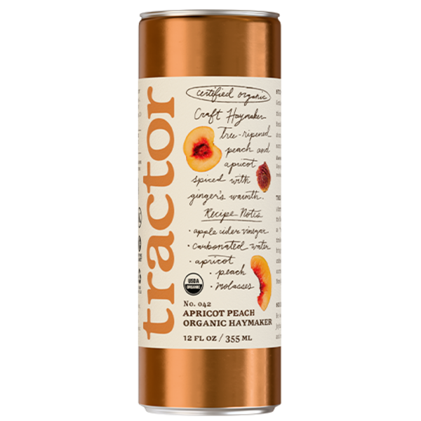 Tractor Beverage Co. Organic Apricot Peach Craft Haymaker