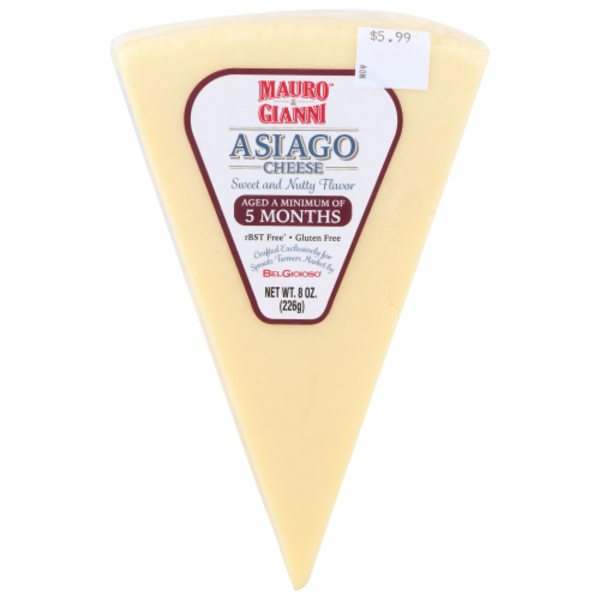 Mauro & Gianni Asiago Cheese Wedge