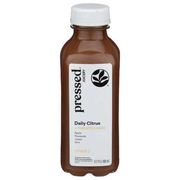 Pressed Juicery Daily Citrus + Pineapple Mint Juice