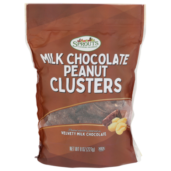 Sprouts Milk Chocolate Peanut Clusters