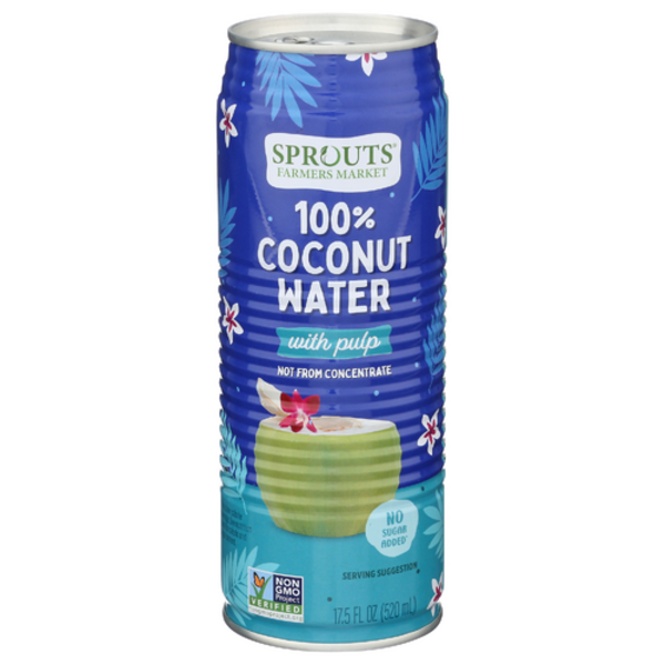 Sprouts 100% Coconut Water with Pulp