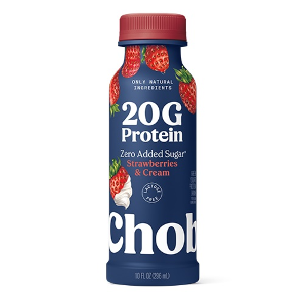 Chobani Strawberry Cream Complete Yogurt Drink