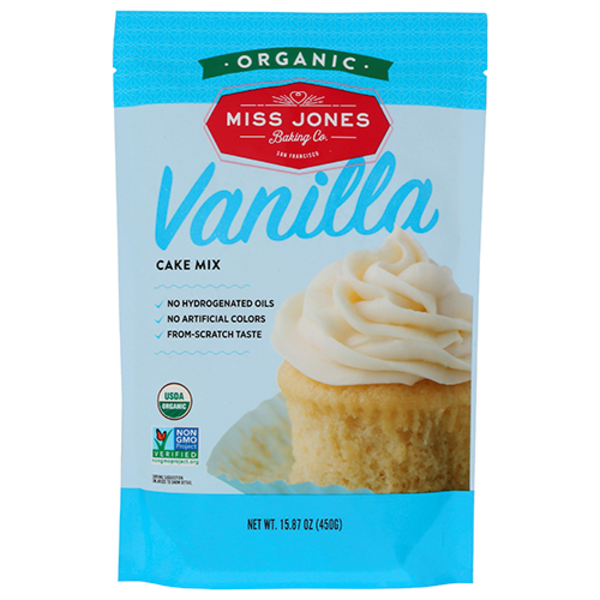 Miss Jones Baking Co Organic Vanilla Cake Mix