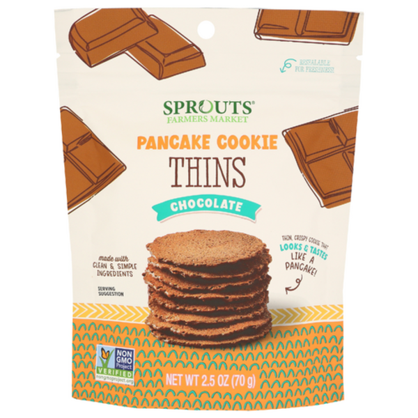 Sprouts Chocolate Pancake Cookie Thins