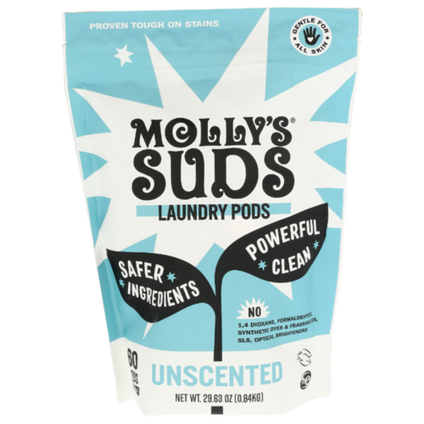 Molly's Suds Unscented Laundry Detergent Pods