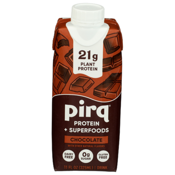 Pirq Decadent Chocolate Plant Protein Shake