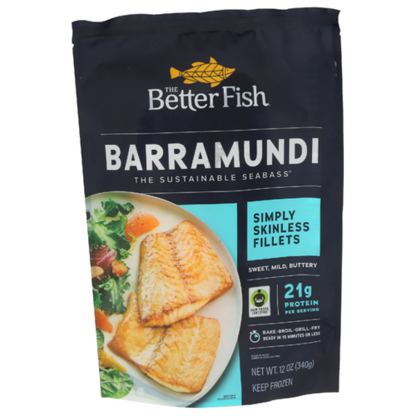 The Better Fish Simply Skinless Barramundi Fillets