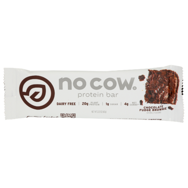 No Cow Chocolate Fudge Brownie Bar