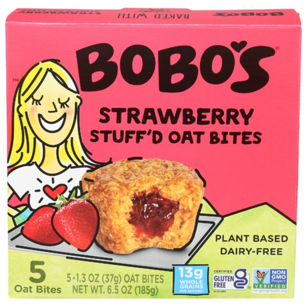 Bobo's Strawberry Stuff'd Oat Bites 5 Pack