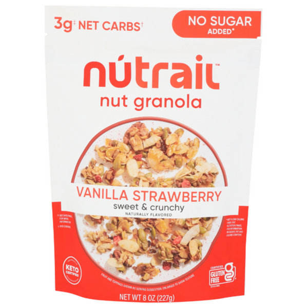 Nutrail Vanilla Strawberry Nut Granola