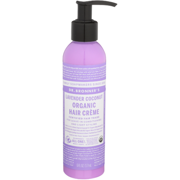 Dr. Bronner's Organic Lavender Coconut Hair Creme