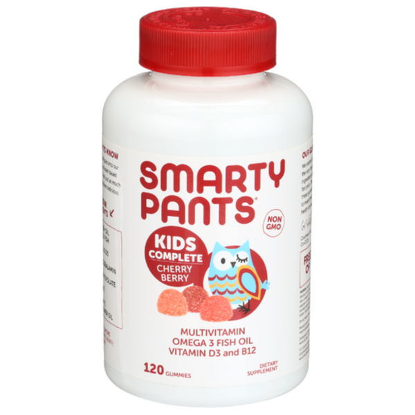 Smarty Pants Kids Complete Cherry Berry Gummies