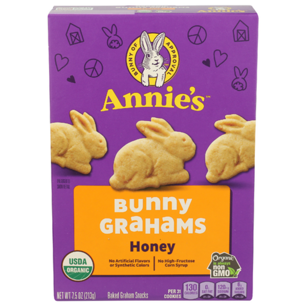 Annie's Homegrown Organic Honey Bunny Grahams