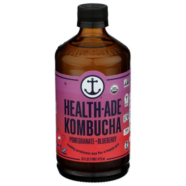 Health Ade Organic Pomegranate Blueberry Kombucha