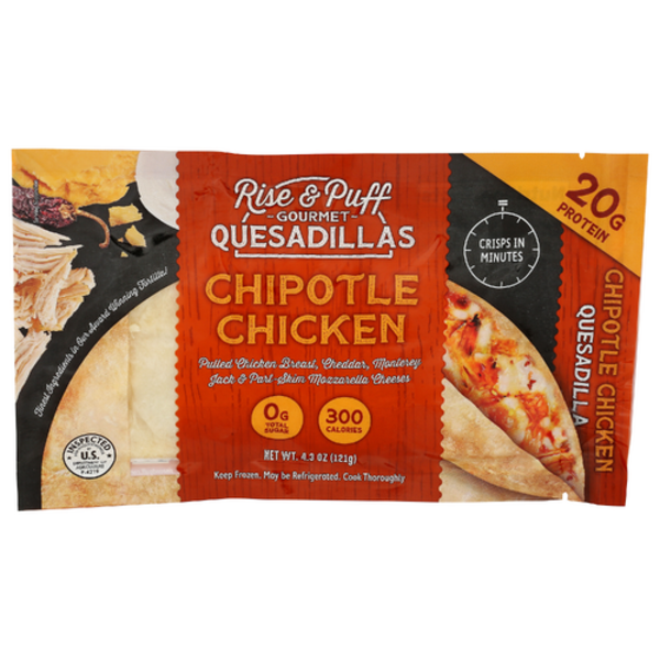 Rise N Puff Chipotle Chicken Quesadilla