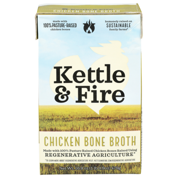 Kettle & Fire Chicken Bone Broth Made Using Regenerative Agriculture