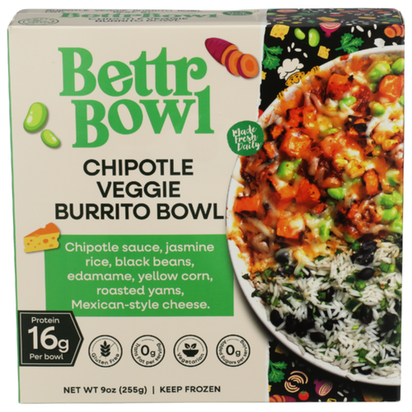 Bettr Bowl Chipotle Veggie Burrito Bowl