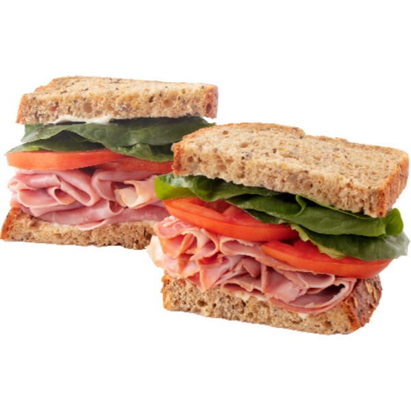 Sprouts Honey Ham On Multigrain Sandwich