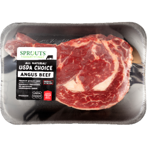 Sprouts Fresh Boneless Angus Beef Ribeye Steak