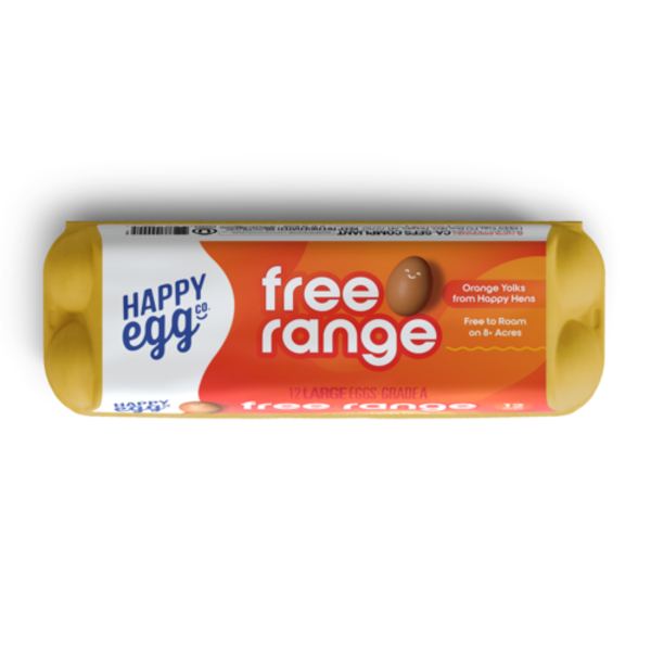 Happy Egg Large Brown Grade A Eggs