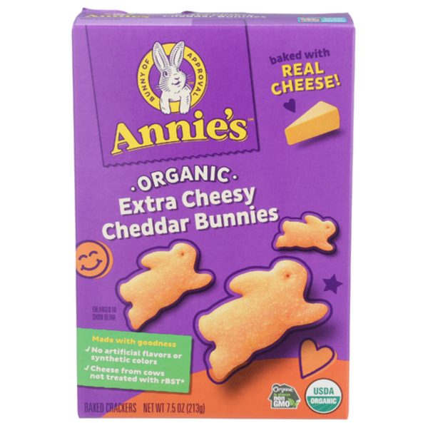 Annie's Homegrown Extra Cheesy Cheddar Bunnies