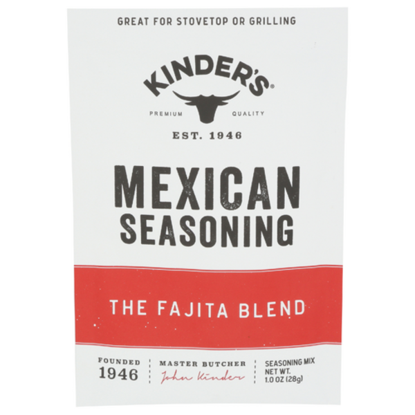 Kinder's The Fajita Blend With Citrus And Garlic Seasoning Packet