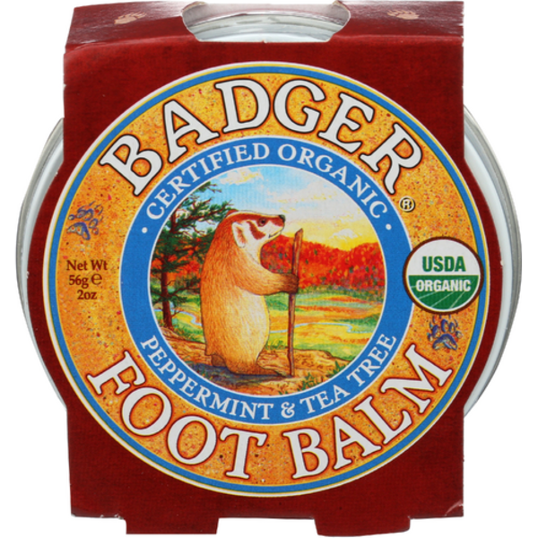 Badger Balm Peppermint & Tea Tree Foot Balm