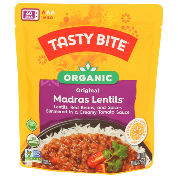 Tasty Bite Organic Original Indian Madras Lentils