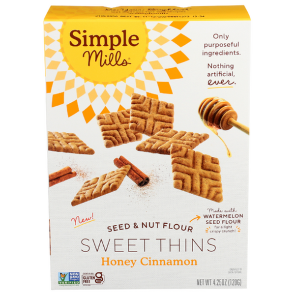 Simple Mills Honey Cinnamon Seed & Nut Flour Sweet Thins