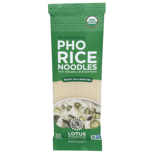 Lotus Foods Organic Traditional Pho Rice Noodles