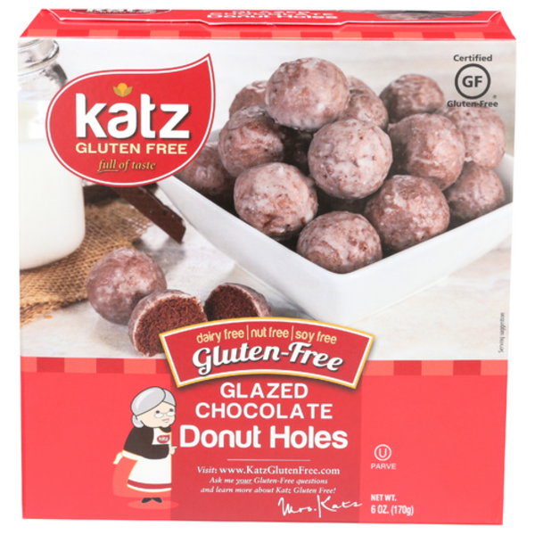 Katz Gluten Free Glazed Chocolate Donut Holes