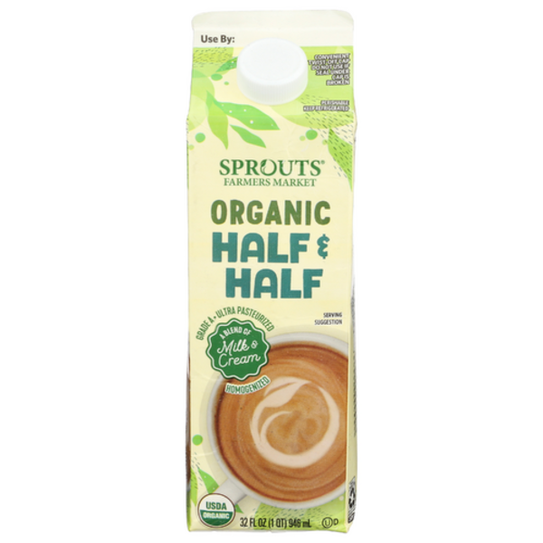Sprouts Organic Half & Half