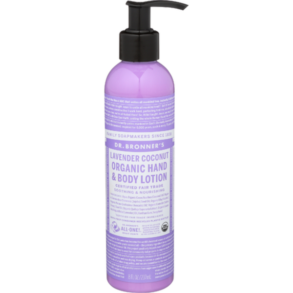 Dr. Bronner's Lavender Coconut Lotion
